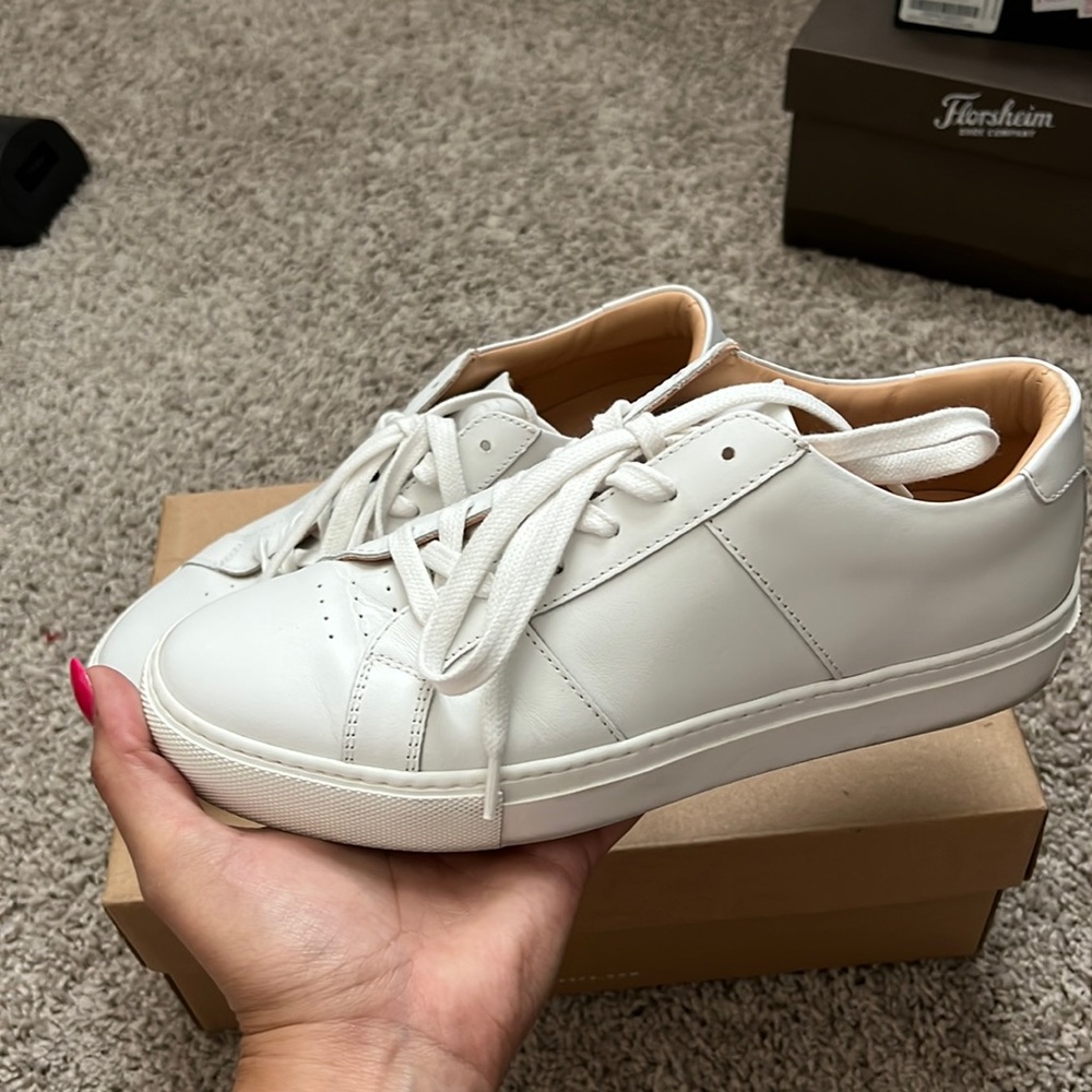 Greats white sneakers